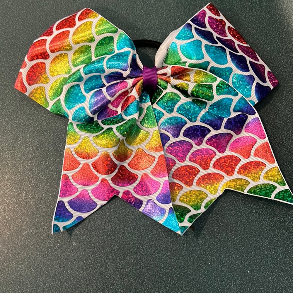 Mermaid hair bow